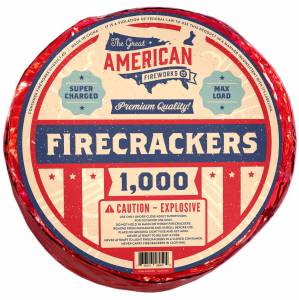Firecrackers 1,000 Roll